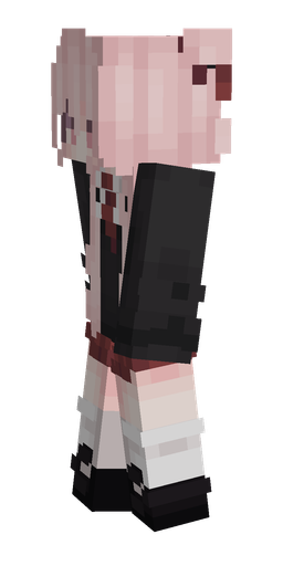 Black skin: body, left side render