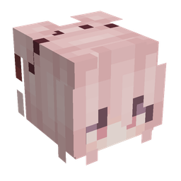 Black skin: head render