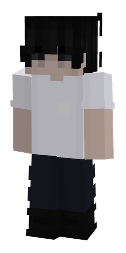 Black skin: body, front render