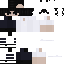 Black skin: raw texture render