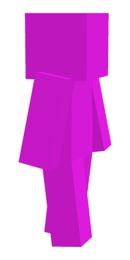 Pink skin: body, right side render