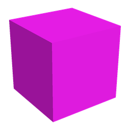 Pink skin: head render