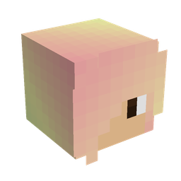 Black skin: head render