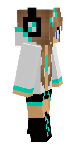 Black skin: body, right side render