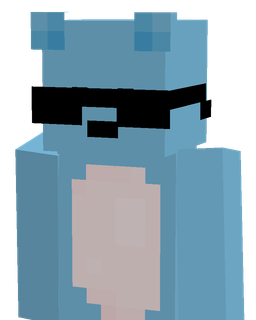 Blue skin: bust render