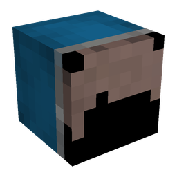 Black skin: head render