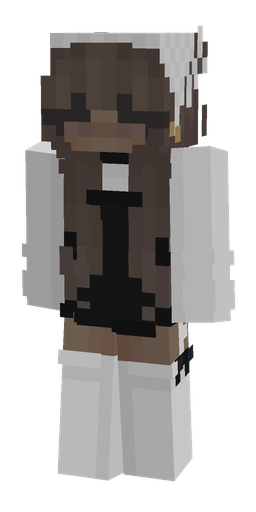 Black skin: body, front render
