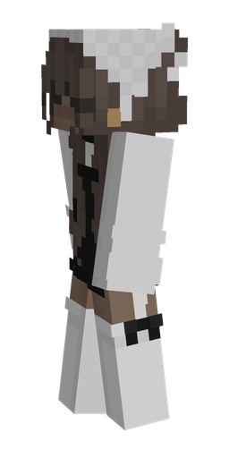 Black skin: body, left side render