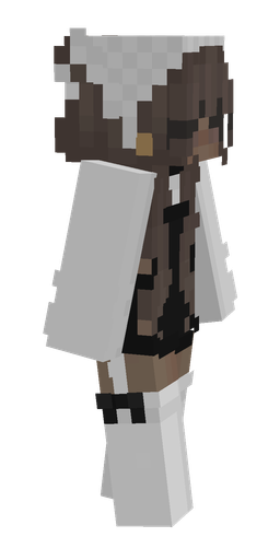 Black skin: body, right side render