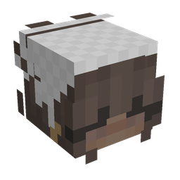 Black skin: head render
