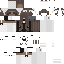 Black skin: raw texture render