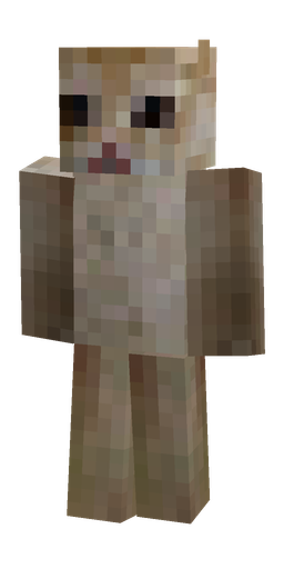 Brown skin: body, front render