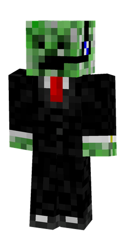 Black skin: body, front render