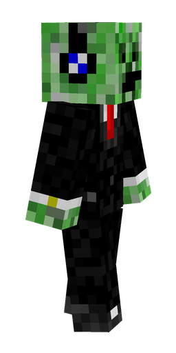 Black skin: body, right side render