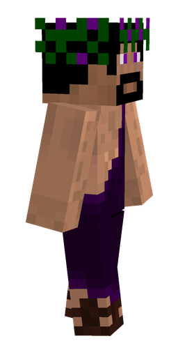 Black skin: body, right side render