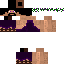 Black skin: raw texture render