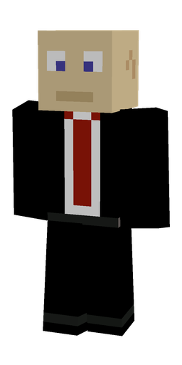 Black skin: body, front render
