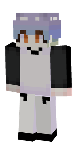 Black skin: body, front render