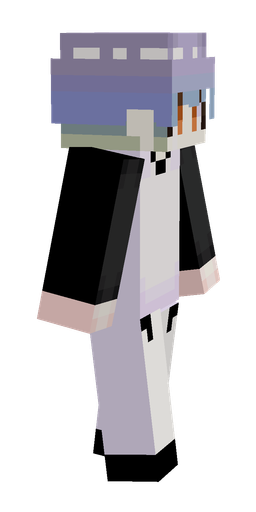 Black skin: body, right side render