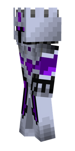 Black skin: body, left side render