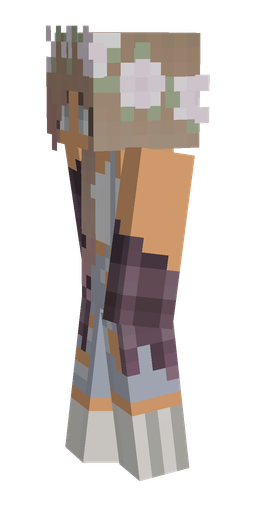 Gray skin: body, left side render