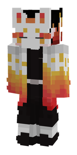 Black skin: body, front render