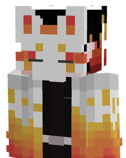 Black skin: bust render