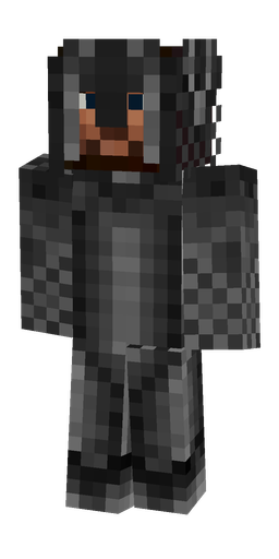 Black skin: body, front render