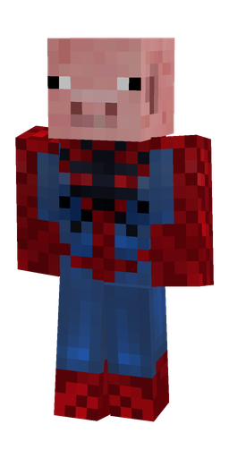 Blue skin: body, front render