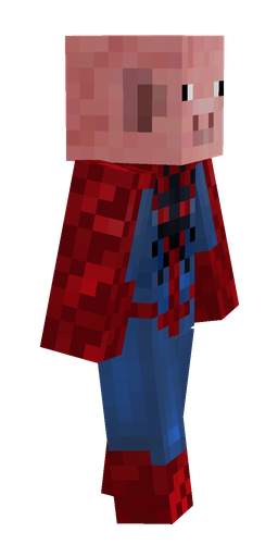 Blue skin: body, right side render