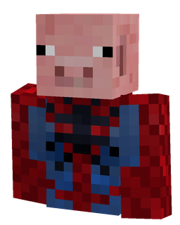 Blue skin: bust render