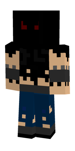 Black skin: body, front render