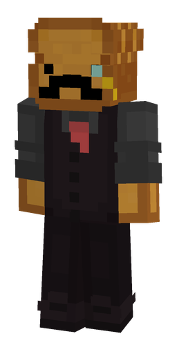 Black skin: body, front render