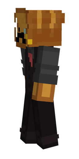 Black skin: body, left side render
