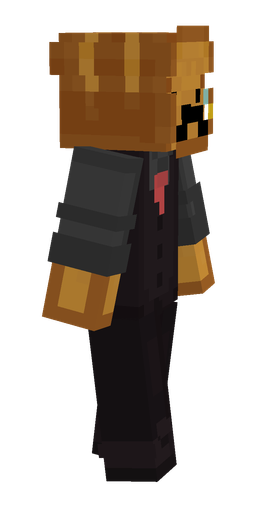 Black skin: body, right side render