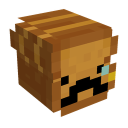 Black skin: head render