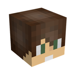 Black skin: head render