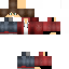 Black skin: raw texture render