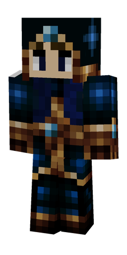 Black skin: body, front render