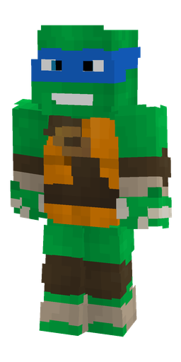 Brown skin: body, front render