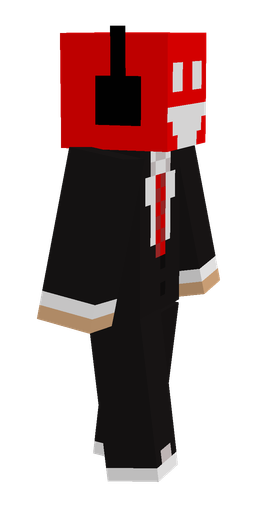 Black skin: body, right side render