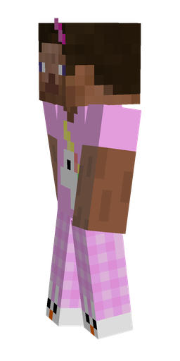 Brown skin: body, left side render