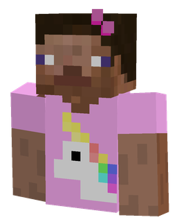Brown skin: bust render