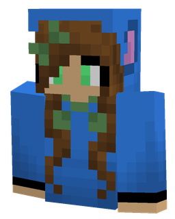 Blue skin: bust render