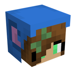 Blue skin: head render