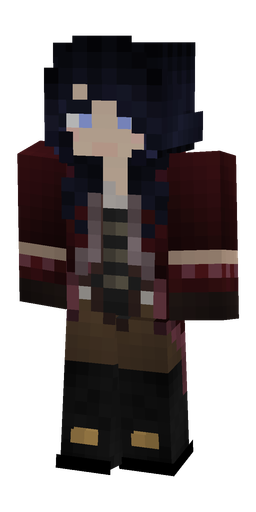 Black skin: body, front render