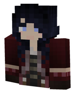 Black skin: bust render