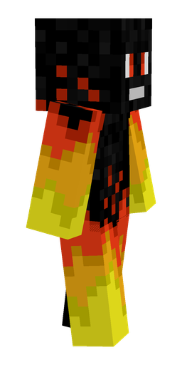 Black skin: body, right side render