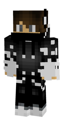 Black skin: body, front render