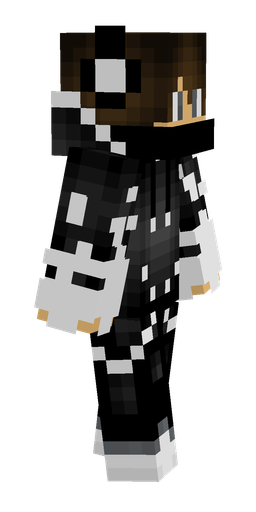 Black skin: body, right side render